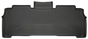 Chrysler Pacifica Floor Mats - Rear - Husky Liners - Weatherbeater 2nd Row - Black - 2017